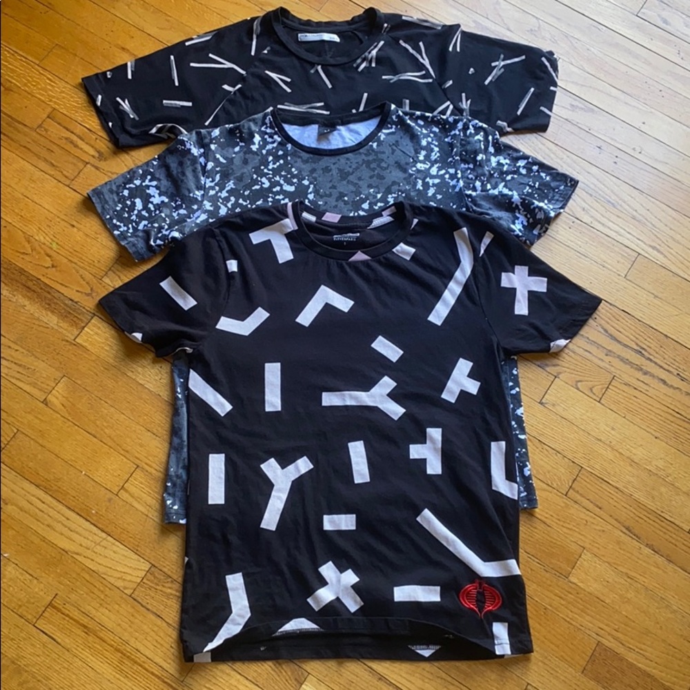 Lot of 3 Cotton Tees - Men’s M